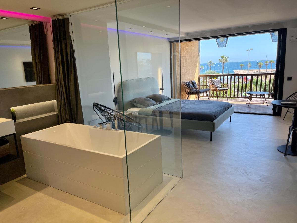 Appartement Neuf Climatise - Vue Mer Saint-Tropez - 50M Plage Et Port - Piscine Gassin Dış mekan fotoğraf