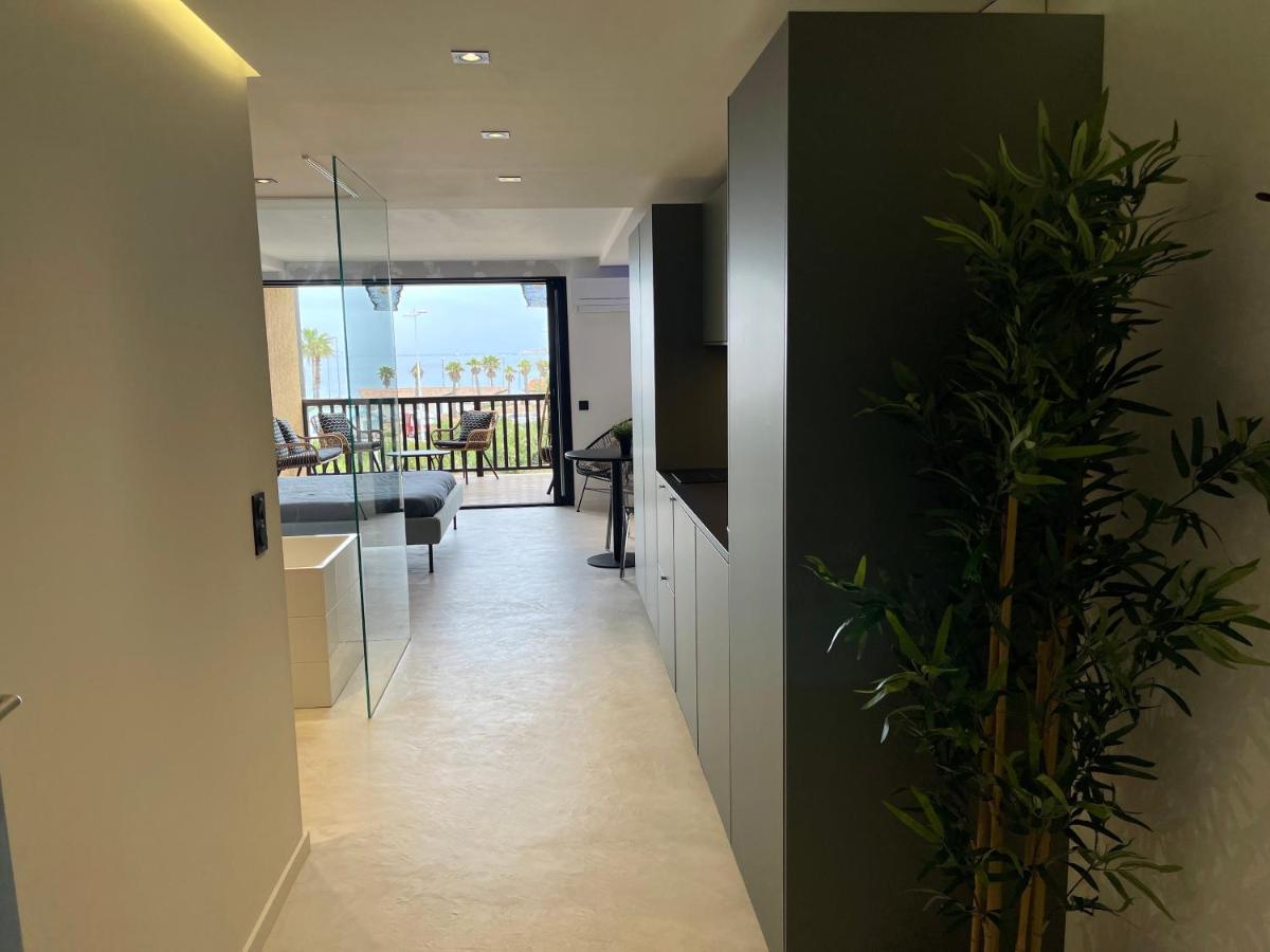 Appartement Neuf Climatise - Vue Mer Saint-Tropez - 50M Plage Et Port - Piscine Gassin Dış mekan fotoğraf