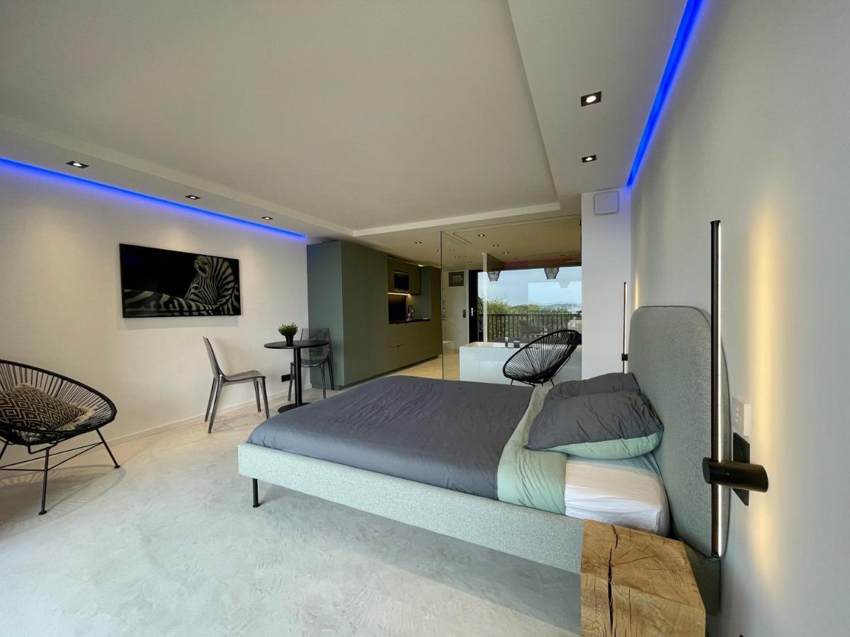 Appartement Neuf Climatise - Vue Mer Saint-Tropez - 50M Plage Et Port - Piscine Gassin Dış mekan fotoğraf